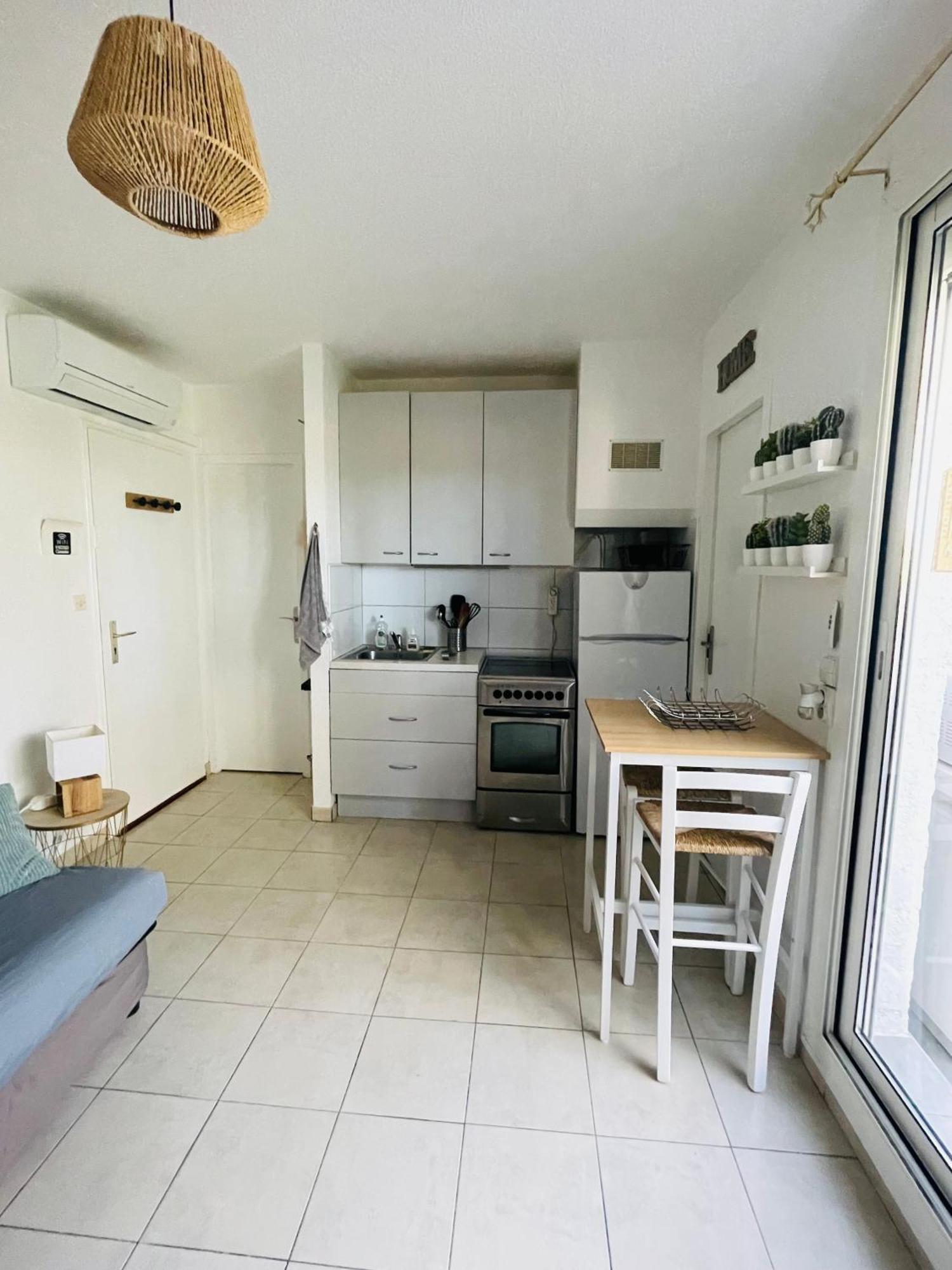 Appart Clim , Wifi, Plage 200 Metres อาร์เจเลส-ซัวร์-แมร์ ภายนอก รูปภาพ